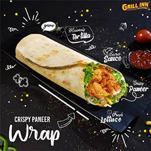 (Grill Inn) Crispy Paneer Wrap
