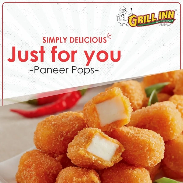 (Grill Inn) Paneer Popcorns - 16pcs