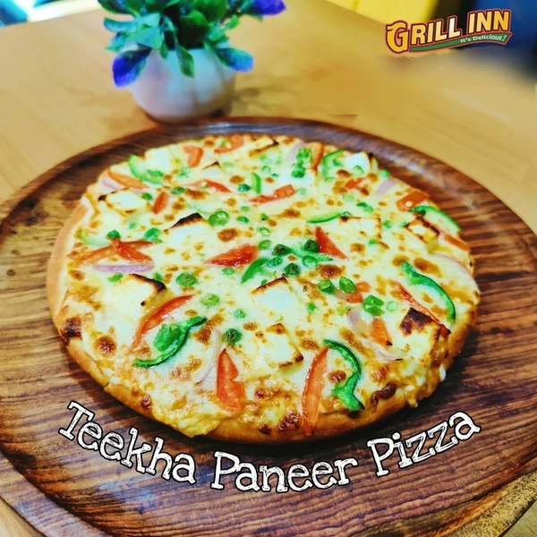 (Grill Inn) Teekha Paneer Pizza - Pan Size(6inch)