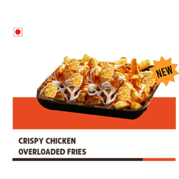 (Grill Inn) Crispy Chicken Overloaded Fries - Large