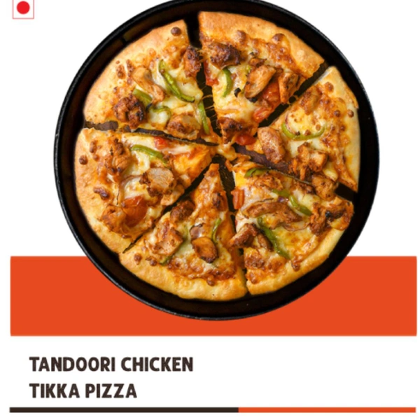 (Grill Inn) Tandoori Chicken Tikka Pizza - Pan Size(6inches)