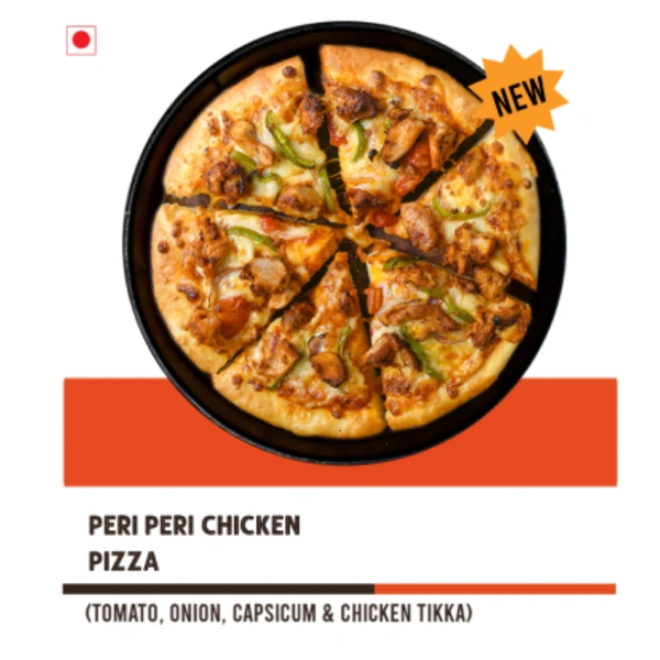 (Grill Inn) Peri Peri Chicken Pizza - Pan Size(6inches)