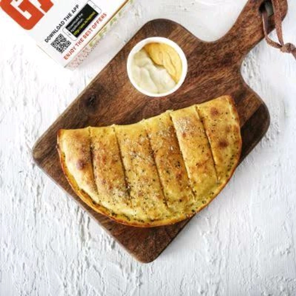 (La Pino'z) Paneer Tikka Stuffed Garlic Bread