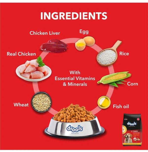 Drools Puppy Nutrition  - 1kg