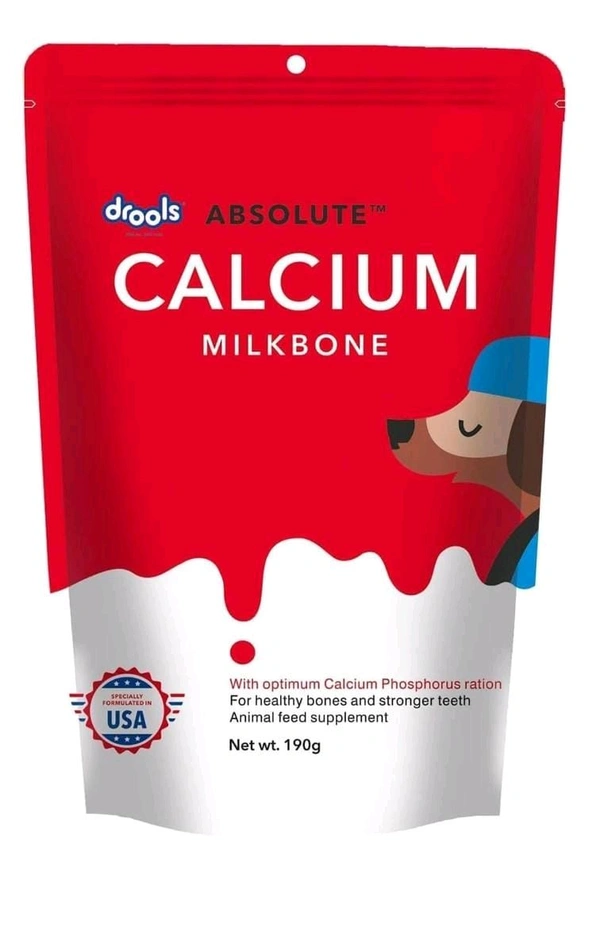Drools Absolute Calcium bone - 190gm(20pcs)