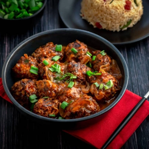 (Fire N Flavour) Veg Manchurian - Dry