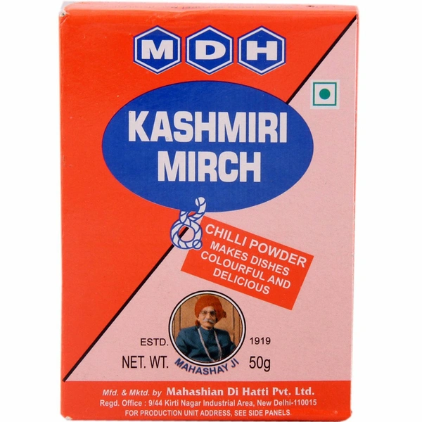 M D H KASHMIRI MIRCH 50 g 