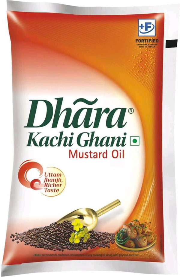 Dhara Kachi Ghani Mustered Oil