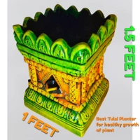 Clay Tulsi Planter