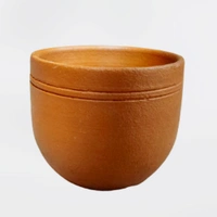 Small Clay Cups 6 Pcs