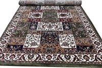 Home Decor Kashmiri Designs Carpets For Living Room - green, 5x8