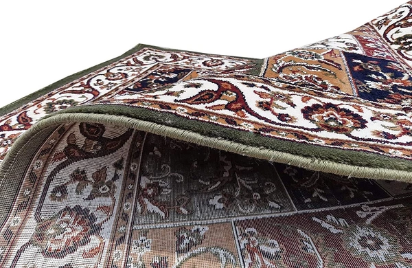 Home Decor Kashmiri Designs Carpets For Living Room - green, 5x8