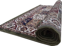 Home Decor Kashmiri Designs Carpets For Living Room - green, 5x8