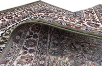 Home Decor Kashmiri Designs Carpets For Living Room - green, 5x8