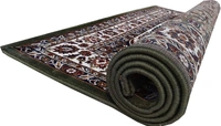 Home Decor Kashmiri Designs Carpets For Living Room - green, 5x8