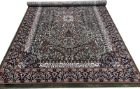 Home Decor Kashmiri Designs Carpets For Living Room - green, 5x8