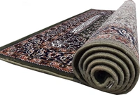 Home Decor Kashmiri Designs Carpets For Living Room - green, 5x8