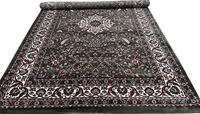 Home Decor Kashmiri Designs Carpets For Living Room - green, 5x8