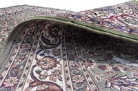 Home Decor Kashmiri Designs Carpets For Living Room - green, 5x8