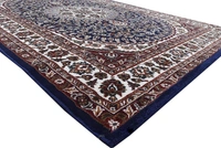 Home Decor Kashmiri Designs Carpets For Living Room - Dark Blue, 5x8