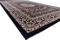 Home Decor Kashmiri Designs Carpets For Living Room - Black, 5x8