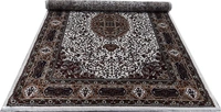 Home Decor Kashmiri Designs Carpets For Living Room - White, 5x8