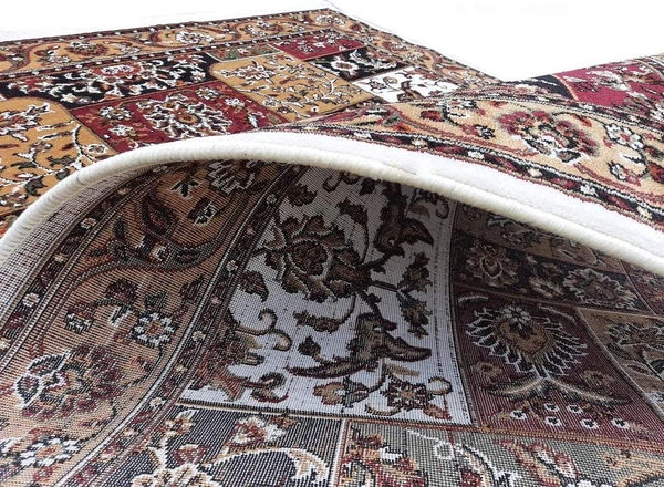 Home Decor Kashmiri Designs Carpets For Living Room - White, 5x8