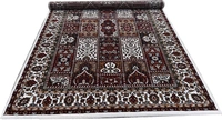 Home Decor Kashmiri Designs Carpets For Living Room - White, 5x8