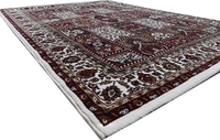 Home Decor Kashmiri Designs Carpets For Living Room - White, 5x8