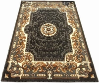 Carpets Concord Carved Embossed Most Elegant Carpet for Living Room - grey, 5x7