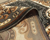 Carpets Concord Carved Embossed Most Elegant Carpet for Living Room - grey, 5x7