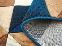 Carpets Concord Carved Embossed Most Elegant Carpet for Living Room - blue, 5x7