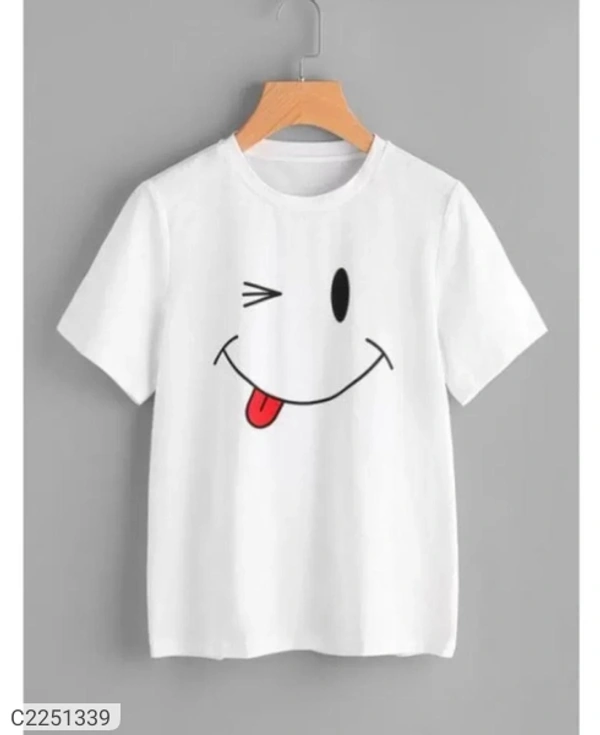 Cotton Printed Half Sleeves Mens Round Neck T-Shirt