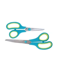 Scissors for Multipurpose Craft and Vegetables - Red, 8 inches