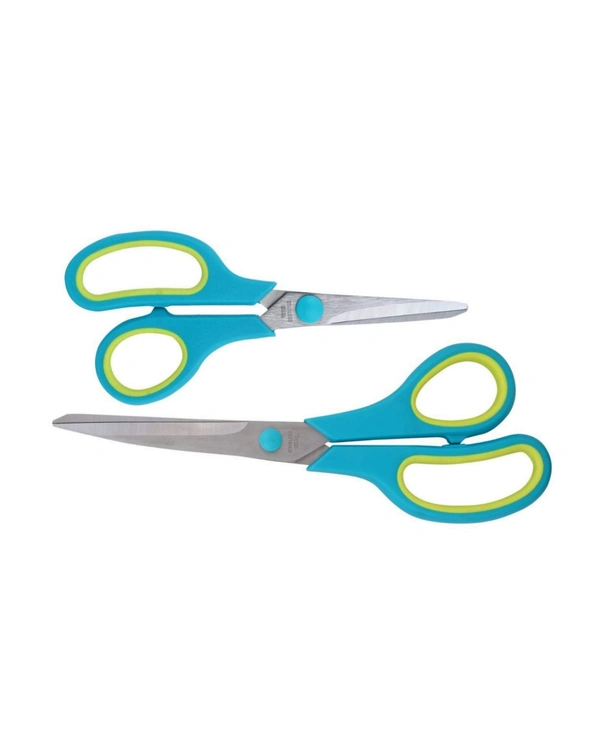 Scissors for Multipurpose Craft and Vegetables - Red, 8 inches