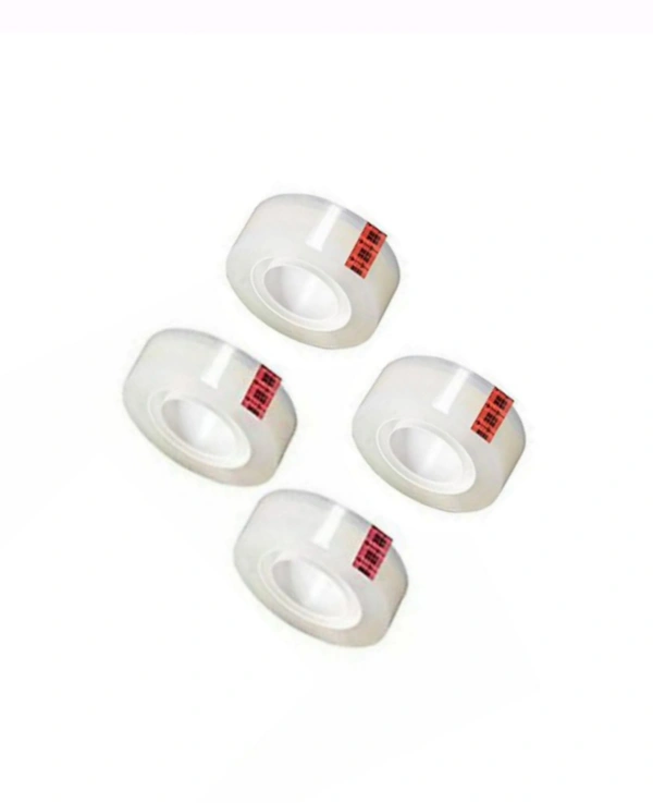 SMPH Soap Star  Stationary Cello Tape Pack Of 6 Piece Size 19 MM X 30 Meter Roll  - 18.5mm X 25m