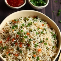 Veg Fry Rice  - Medium
