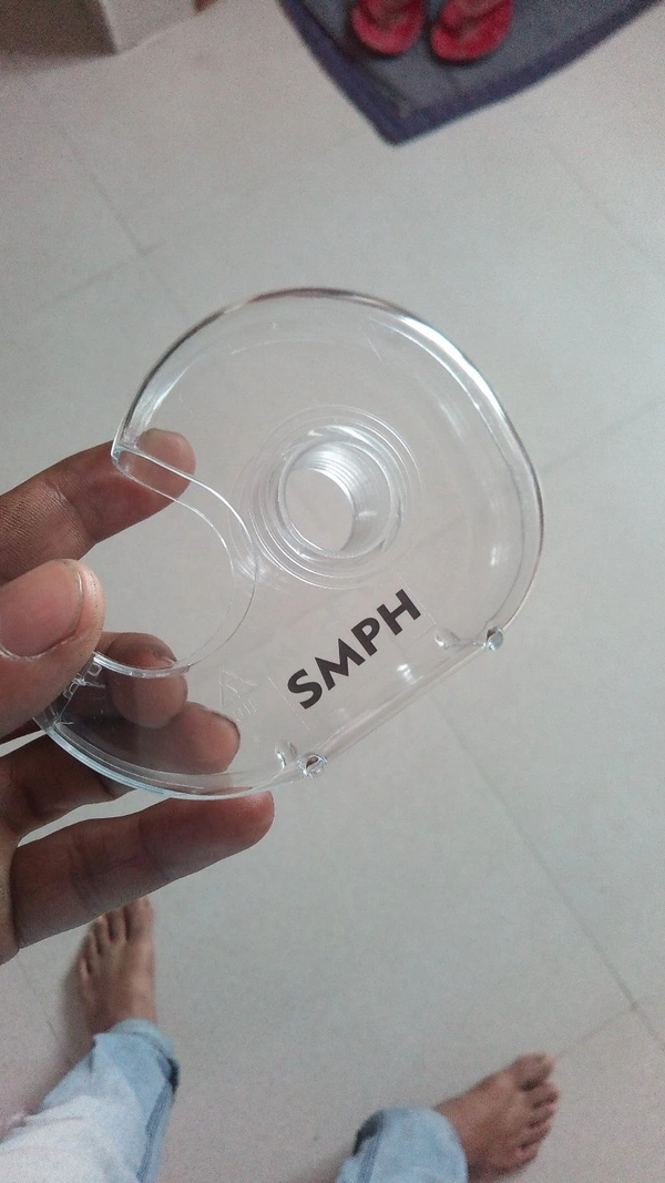 Cello Tape Dispenser Cutte Colour Transparent Size 75MM pack of 2  - 75 MM