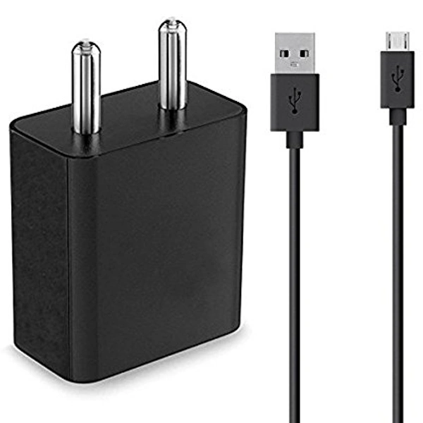 SMPH STAR  Mobile Charging Adapter 2.4mp 220v  Fast Charging Pack of 1  - Black