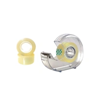 SMPH  Masking Tape With Dispenser 2 Masking Tape1Dispenser - 19 MM X 25 Meter Roll Length