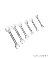 STANLEY  Double Open End Spanner-Matte Finish-(14 * 15mm) ( 16 * 17) - 6 X 7