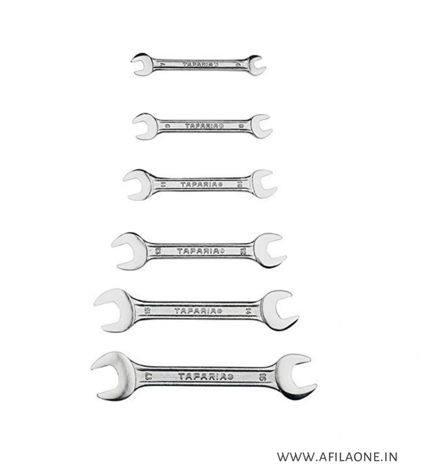 Taparia Double Ended Spanner Set 7 To 17  - 7 To 17 Set