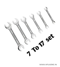 Taparia Double Ended Spanner Set 7 To 17  - 7 To 17 Set