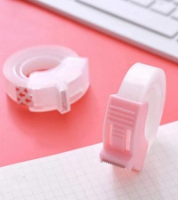 SMPH STAR  Cello Tape Cutter 12 MM  with Stainless Steel Blade Mini Stationary Cutter - 12 Mm Tape Purpose, Lavender Rose