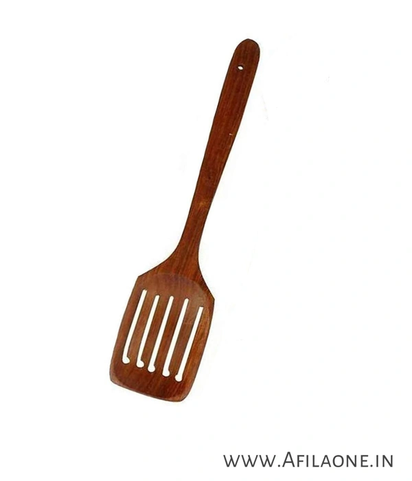 SMPH STAR Wooden Serving and Cooking Spoon Kitchen Utensil Set of 1 - Bourbon, Medium