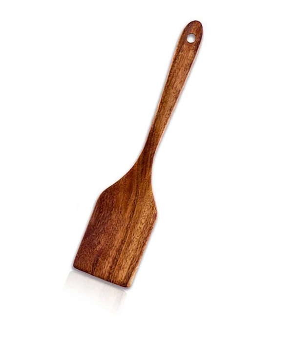 Wooden Cooking Spoons( Set of 5) Non-Stick Serving and Cooking Spoon Kitchen Tools Utensil, - Bourbon