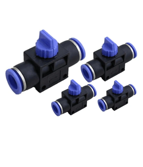  8 mm Tube Pneumatic Air Flow Speed Control Valve Quick Connector - 8mm X 8mm Pipe Fitting