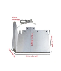 SMPH STAR  Aluminum Heating Plate For UPVC Window Welding Machine - Aluminium, Right Side Plate