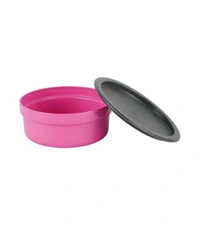 Air Seal Multicolour Plastic Food Container 600 ml (Set of 1) Tiffin Box , Tipan Bax - Tickle Me Pink