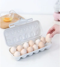 Manu Deal Egg Saver Box (Tray) and Crate Container Holder Box 